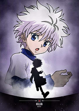 Hunter x Hunter: Killua Zoldyck - Premium Metal Poster