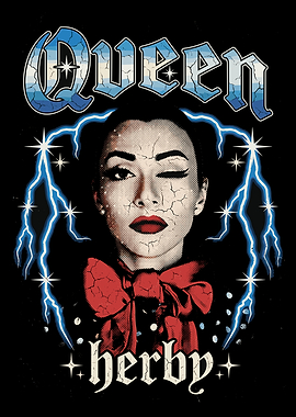 Queen Herby Lightning Portrait