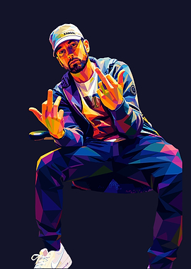 Eminem Pop Art Portrait