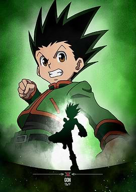 Hunter x Hunter: Gon Freecss - Premium Metal Poster