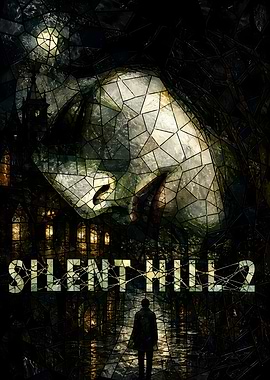 Silent Hill 2 Stained Glass Art