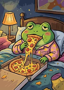 Pizza Frog - Cozy Bedtime Chill