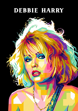 Debbie Harry Pop Art Portrait