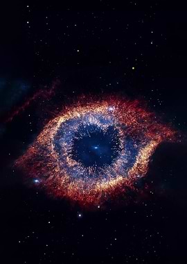 Helix Nebula in Space
