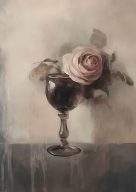 Rose in a Goblet