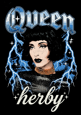 Queen Herby Lightning Portrait