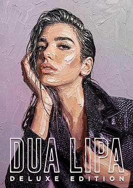 Dua Lipa Deluxe Edition Album Cover Art