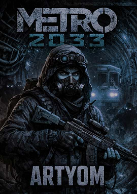 Metro 2033 Artyom Poster