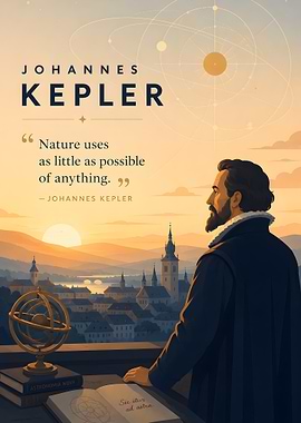 Johannes Kepler and Celestial Orbits