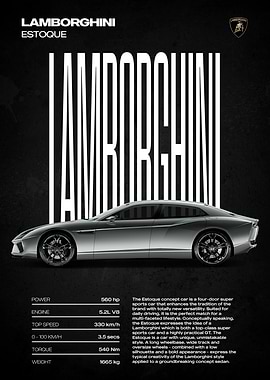 Lamborghini Estoque Concept Car