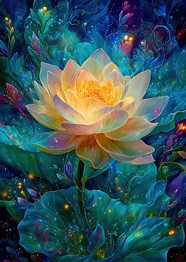 Enchanted Lotus Flower