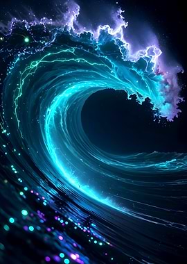Cosmic Ocean Wave