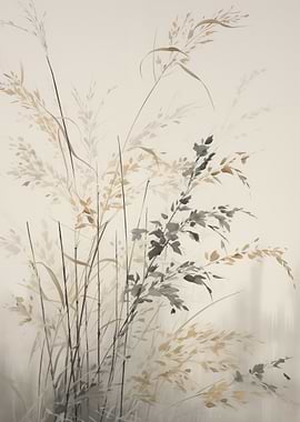 Reeds and grasses Botanical