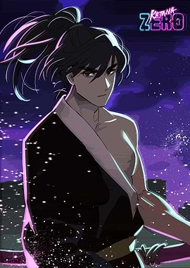 Katana Zero Anime Style Character