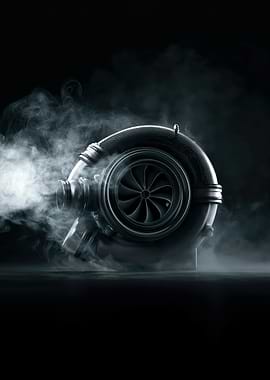 Turbocharger with Smoke