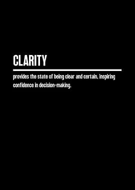 Clarity Definition