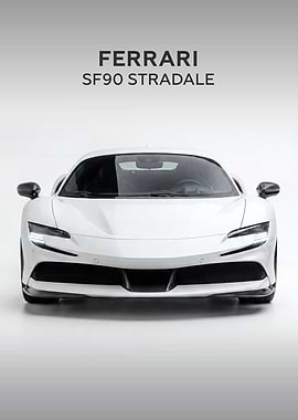 Ferrari SF90 Stradale Front View