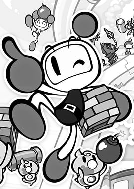 Bomberman Characters and Bombs