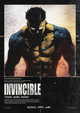 Invincible Comic Poster