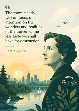 Rachel Carson quote about nature