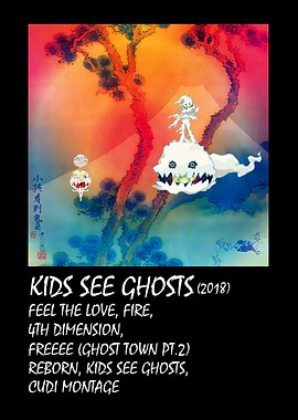 KIDS SEE GHOSTS Art