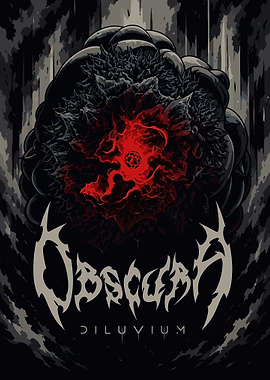 Obscura Diluvium Album Art