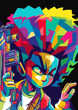 the boondocks with Gun
