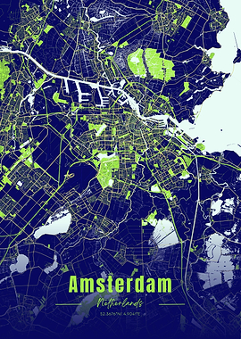 Amsterdam City Map