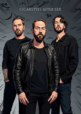 Cigarettes After Sex Band Portrait