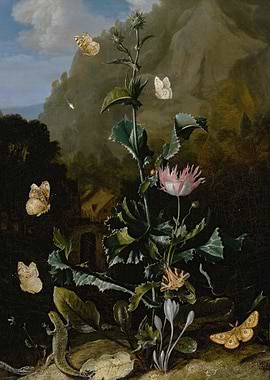 Still Life with Insects and Flowers