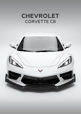 Chevrolet Corvette C8 Front View