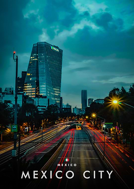 Mexico City at Night