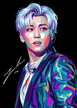 NA Jaemin Pop Art Portrait