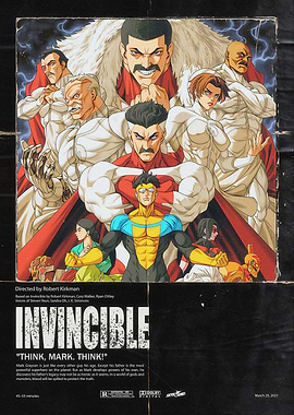 Invincible TV Show Poster