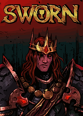 Sworn King with Crown and Armor