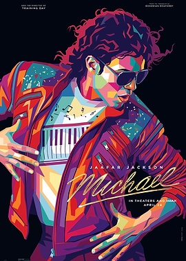 Michael Jackson Pop Art Portrait