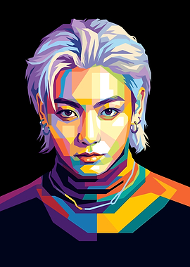 Jungkook Pop Art Portrait