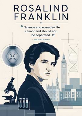 Rosalind Franklin Portrait