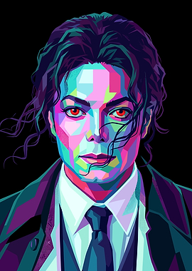 Michael Jackson Pop Art Portrait