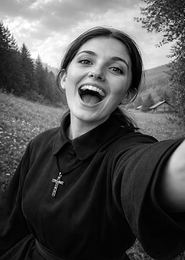 Saint Gemma Galgani Selfie