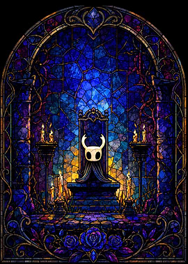 Hollow Knight Stained Glass Throne