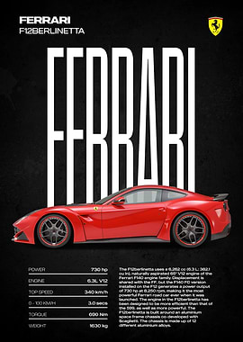 Ferrari F12berlinetta Specifications