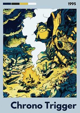Chrono Trigger 1995 Poster