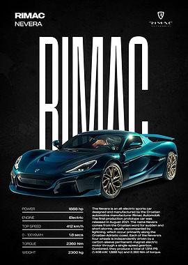 Rimac Nevera Electric Sports Car