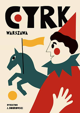 Vintage Circus Poster Print