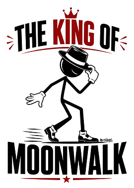King of Moonwalk Stick Figure