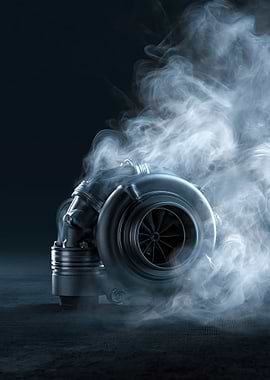 Turbocharger with Smoke