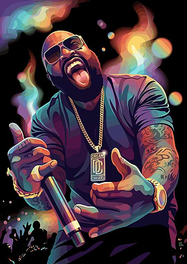 Rick Ross Performing Live