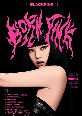 BLACKPINK Born Pink Album Cover