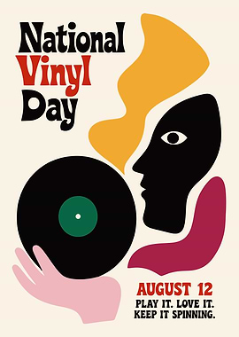 National Vinyl Day Poster